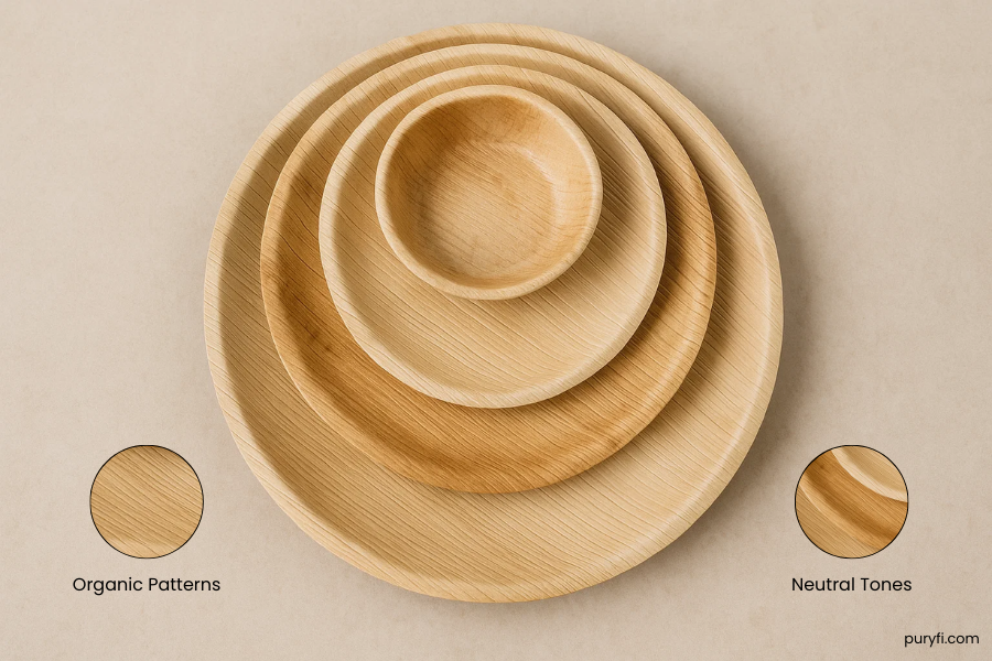 elegant dinnerware pattern and color
