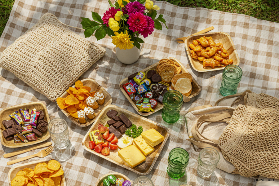 palm leaf plates everyday use picnic