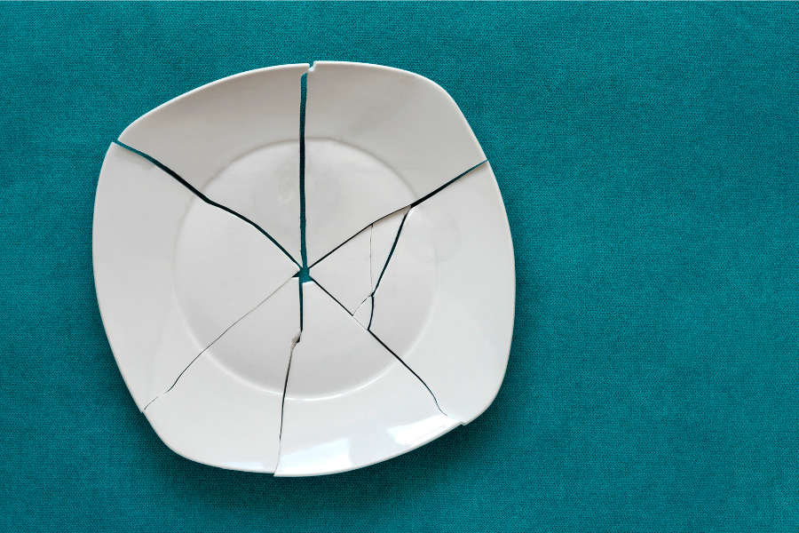 palm leaf tableware is unbtreakable