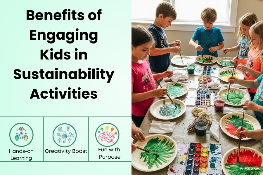palm leaf plates for kids