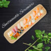Palm Leaf Sushi Platter – 12x3 inches (Pack of 25) - Image 3