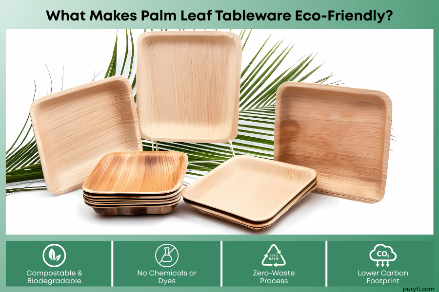 why palm leaf is planet friendly