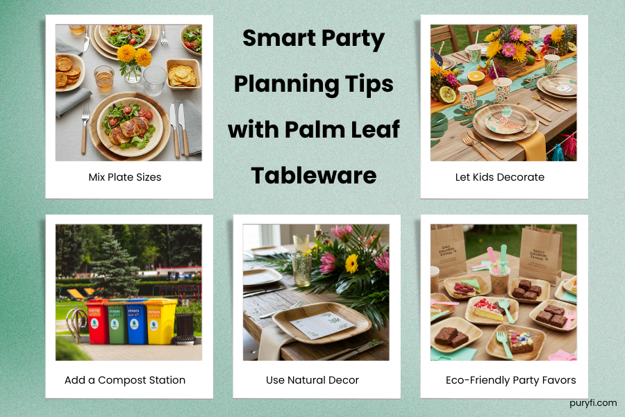 Kids party plates