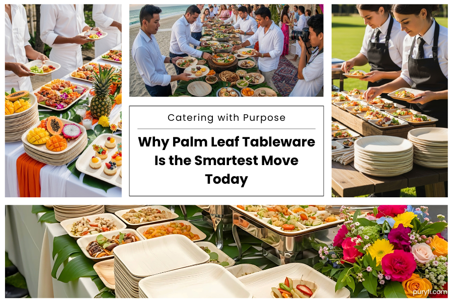 Why Palm Leaf Tableware Is the Smartest Move for Caterers