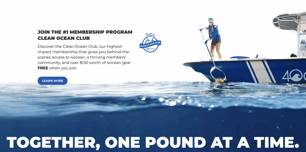 4Ocean – Turning Products Into Ocean Cleanup Green Lifestyle