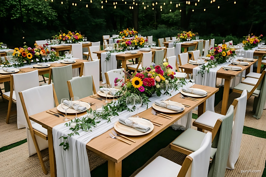 sustainable luxury events