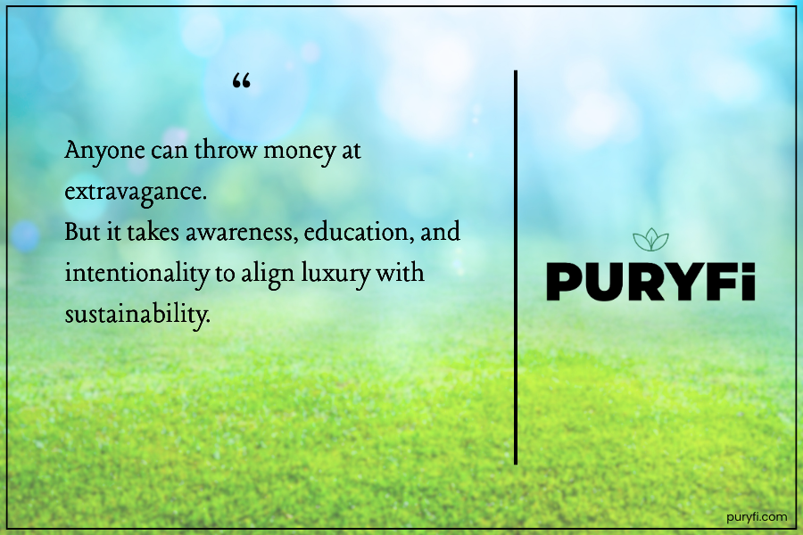 sustainable luxury quote